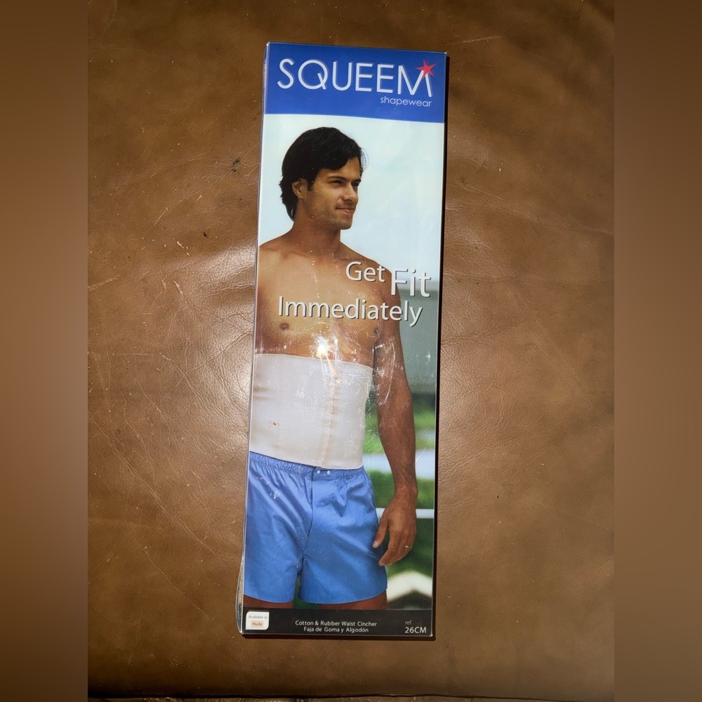 New… Squeem cotton and rubber waist cincher size 2XL